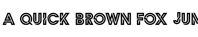 Preview of Zilap Monograma Regular font