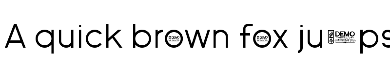 Preview of Zilap Universal Light font