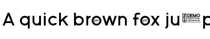 Preview of Zilap Universal Regular font