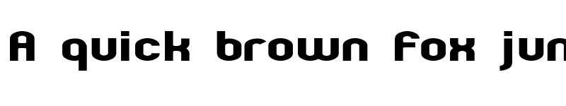 Preview of Zillah Modern Expanded Regular font