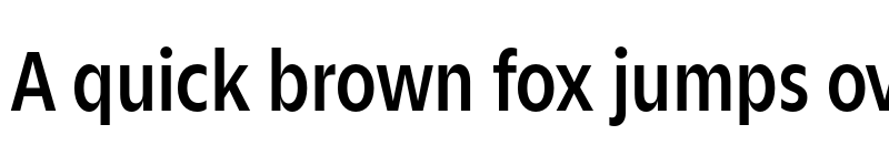 Preview of Zin Sans Condensed Demo font