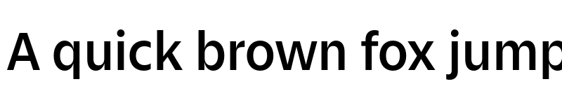 Preview of Zin Sans Demo font