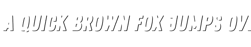 Preview of Zing Rust Demo Shadow1 font