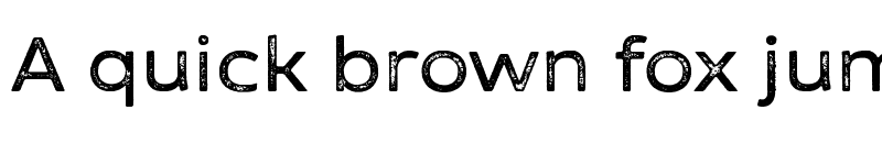 Preview of Zing Sans Rust Semibold Base Grunge font