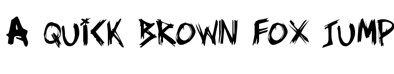 Preview of ziperhead Regular font