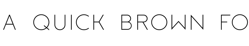 Preview of Zipper Regular font