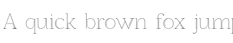 Preview of ZnikomitNo25 Regular font