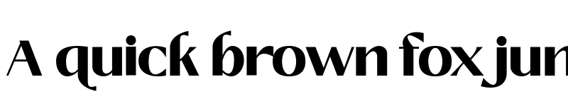 Preview of Zolina Black font