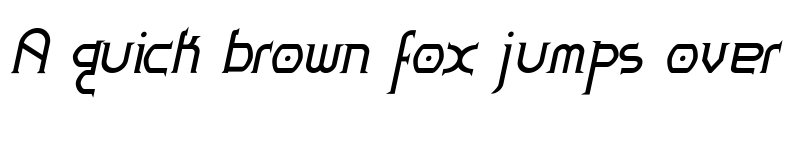 Preview of Zoloft BoldItalic font