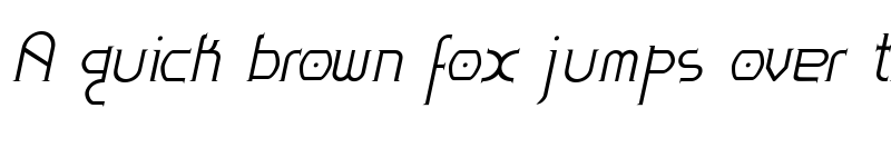 Preview of Zoloft RomanItalic font