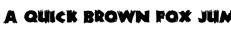 Preview of Zombie A font