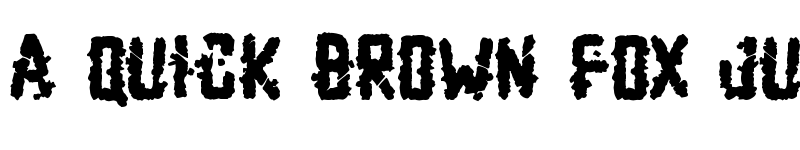 Preview of Zombie Apocalypse Regular font