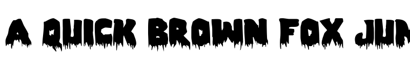 Preview of Zombie Control Expnaded Expnaded font