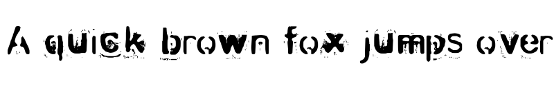 Preview of Zombie-Noize Regular font