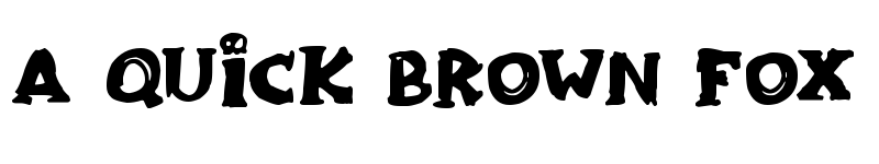 Preview of Zombiebites Regular font