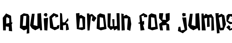 Preview of ZombieTai Regular font