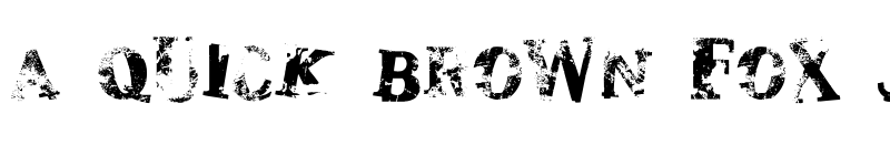 Preview of zombilaria Regular font