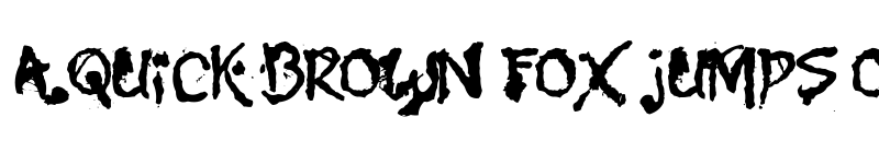 Preview of Zona Armada Regular font