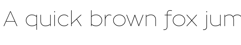 Preview of ZonaPro-Hairline ? font