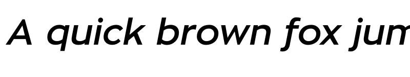 Preview of ZonaPro-SemiBoldItalic ? font