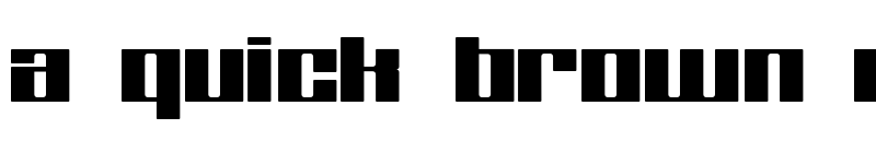 Preview of Zone Regular font