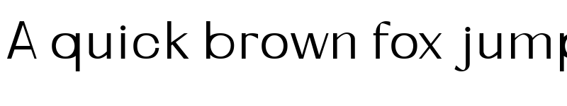 Preview of ZorniteDEMO Regular font