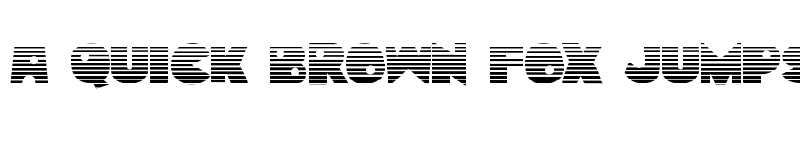 Preview of Zounderkite Gradient Regular font