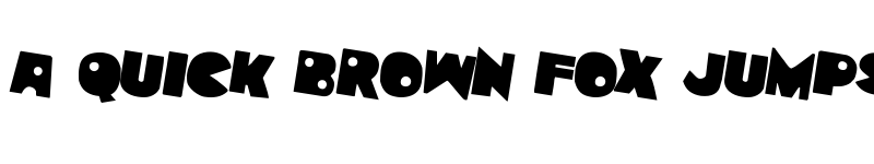 Preview of Zounderkite Rotated 2 Regular font