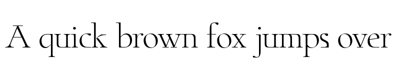 Preview of Zt Chablis Light Slow font