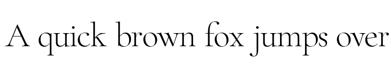 Preview of Zt Chablis Light font