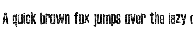 Preview of Zubajda Str Regular font