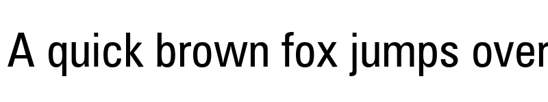 Preview of Zurich Cn BT Regular font