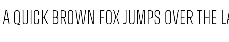 Preview of Zuume ExtraLight font