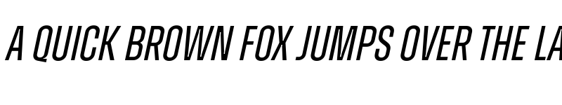 Preview of Zuume Italic font