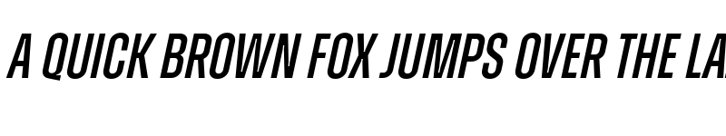 Preview of Zuume Medium Italic font