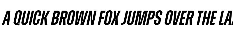 Preview of Zuume SemiBold Italic font