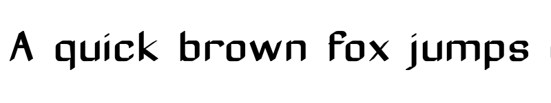 Preview of Zyphyte Regular font