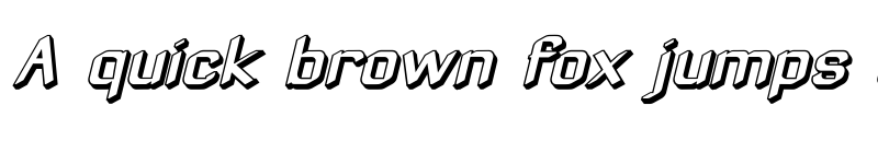 Preview of ZyphyteOffset Medium Italic font