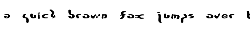 Preview of ZyxTof Bold font